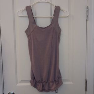 Lululemon Light purple striped top